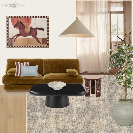 Emma Blomfield x Unitex Living Room Interior Design Mood Board by Arbor & Wick on Style Sourcebook