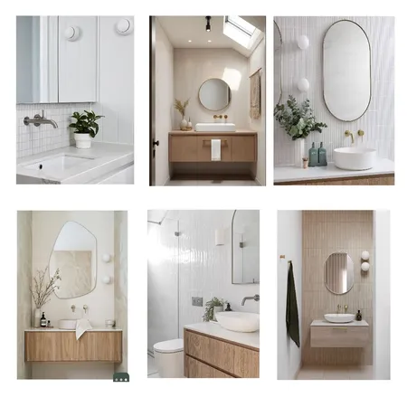 Bathroom Inspiration Interior Design Mood Board by IIDR Interior Design on Style Sourcebook