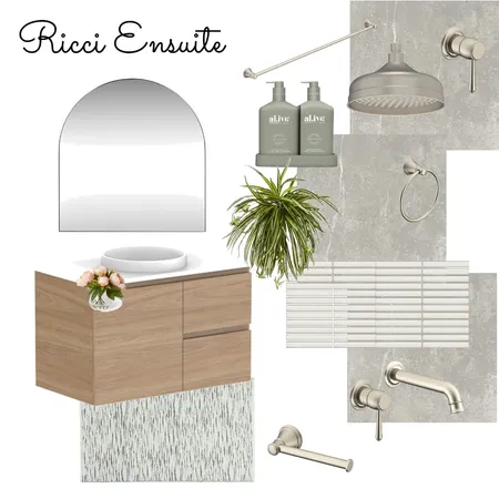 Ricci Ensuite Interior Design Mood Board by Haven Interior Style on Style Sourcebook