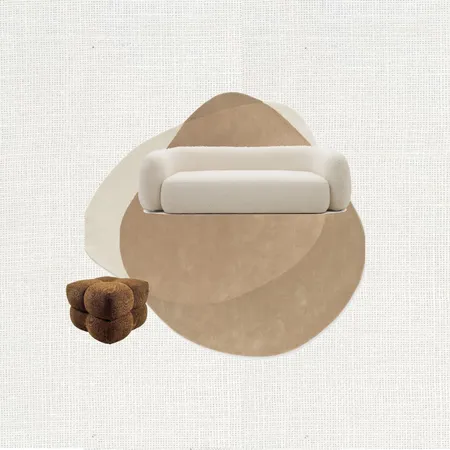Textured Lounge - Natural 1 Interior Design Mood Board by Carley Design Studio on Style Sourcebook