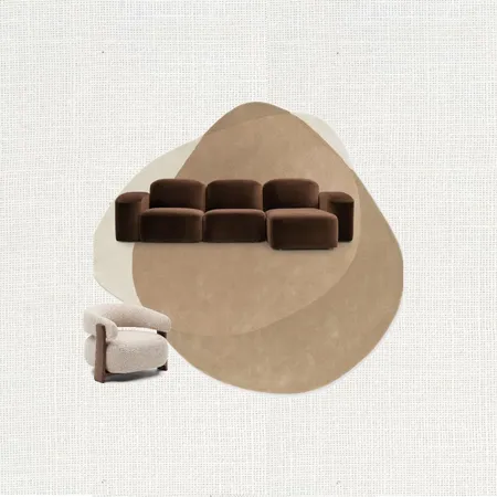 Textured Lounge - Natural 5 Interior Design Mood Board by Carley Design Studio