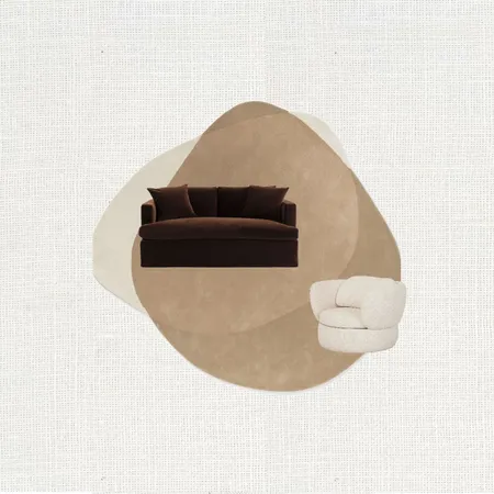 Textured Lounge - Natural 9 Interior Design Mood Board by Carley Design Studio