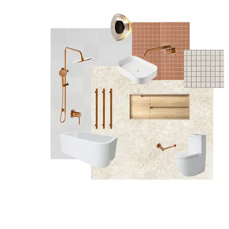 York Street Bathrooms Interior Design Mood Board by Paula Morales