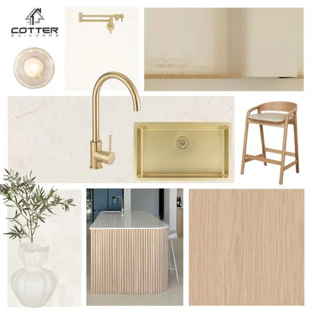 Tiaho House - Kitchen Interior Design Mood Board by Cotter Builders on Style Sourcebook