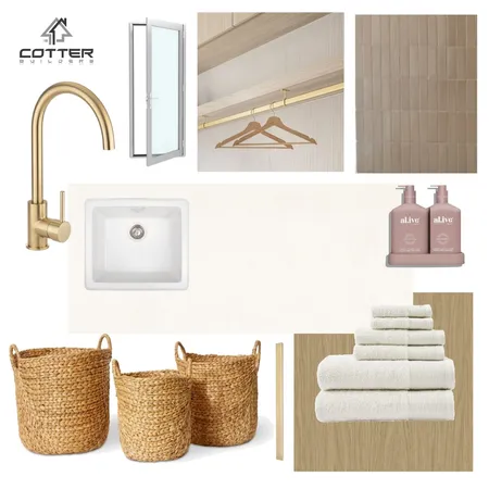 Solaire - Laundry Interior Design Mood Board by Cotter Builders on Style Sourcebook