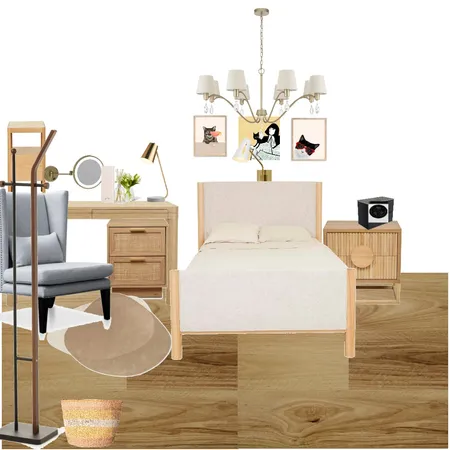 habitacion CAMI Interior Design Mood Board by claudiaerica
