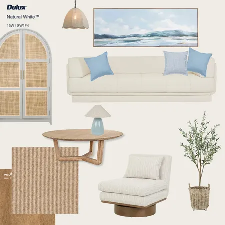 Coastal Contemporary Interior Design Mood Board by Reyn