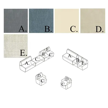 Sol EDT Blue Moodboard Interior Design Mood Board by hannahcasey