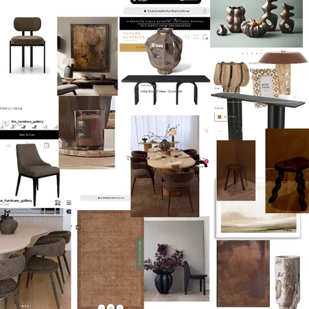 Dining area Interior Design Mood Board by vids on Style Sourcebook