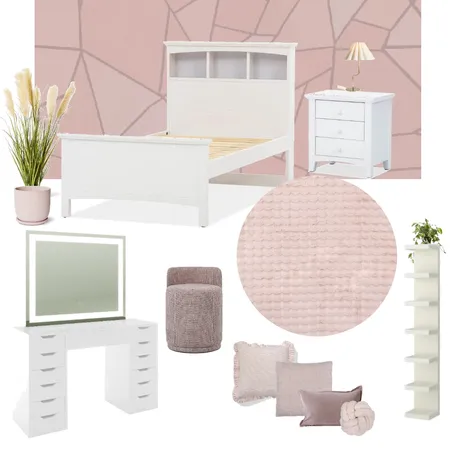 Taniels Bedroom 2 Interior Design Mood Board by Style by Sisters