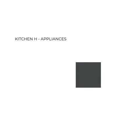 KITCHEN H - APPLIANCES Interior Design Mood Board by MH Interiors