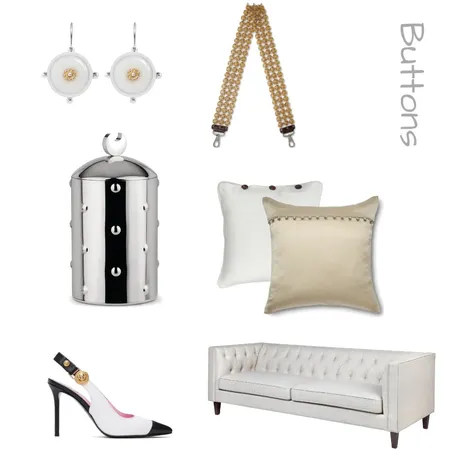 Buttons Interior Design Mood Board by Olmi Studio