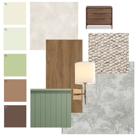 Master Bedroom Material Board AT2 Interior Design Mood Board by Ana