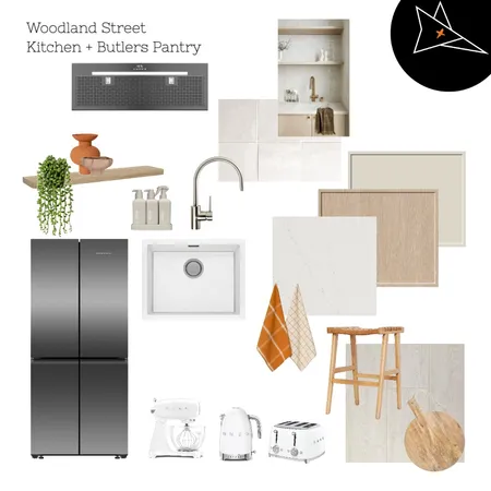 Woodland Kitchen + Butlers Pantry Interior Design Mood Board by FOXKO
