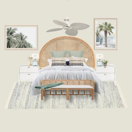 Coastal Master Bedroom Interior Design Mood Board by Savvi Home Styling on Style Sourcebook