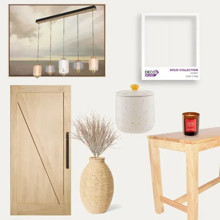 DecoSplash, Solid Colour Collection, Ivory, Coffee Bar Interior Design Mood Board by DECO Australia