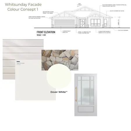 Whitsunday Facade Interior Design Mood Board by CaseyEdwards