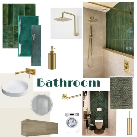 bathroom Interior Design Mood Board by villie