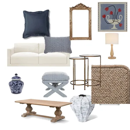French Provincial Living Room Interior Design Mood Board by stephanielexie on Style Sourcebook