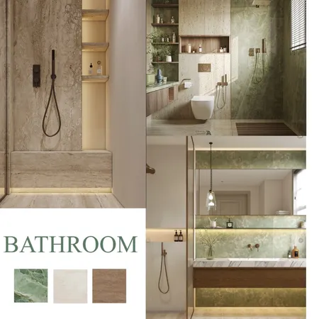 brazillian/japandi bathroom Interior Design Mood Board by themischalatsi