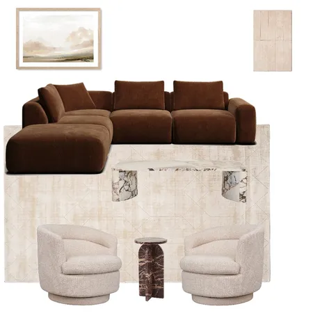 Parents lounge option 1 Interior Design Mood Board by serenehomedesign