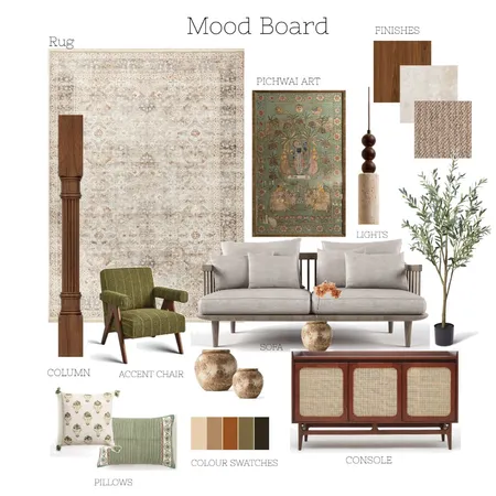 ATRI Interior Design Mood Board by DUTTA DISHA