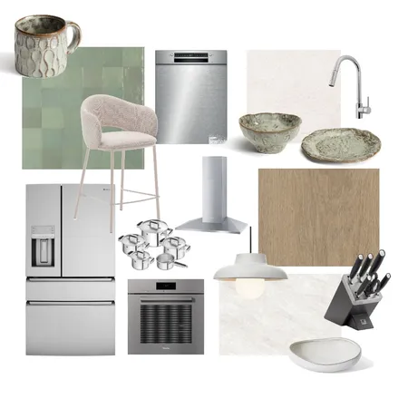 mood board kitchen Interior Design Mood Board by sivang on Style Sourcebook