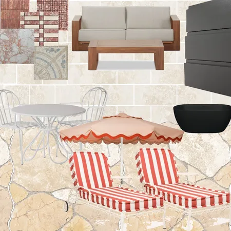 Med Villa outdoor 3 Interior Design Mood Board by RubyAdams on Style Sourcebook