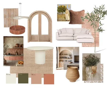 Mediterranean Interiors Interior Design Mood Board by kieraross on Style Sourcebook