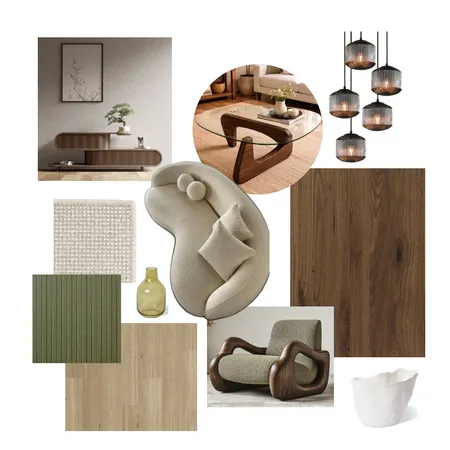 moos board living room Interior Design Mood Board by sivang on Style Sourcebook