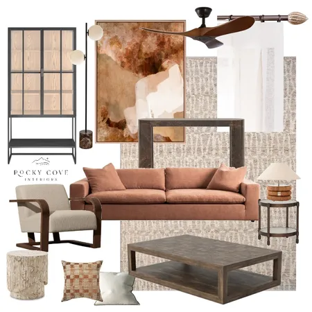 modern heritage - square Interior Design Mood Board by Rocky Cove Interiors