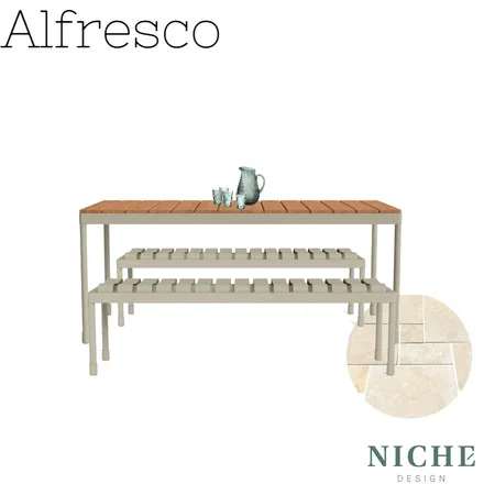 Merrimac - Alfresco 2 Interior Design Mood Board by alice@nichedesign.com.au on Style Sourcebook