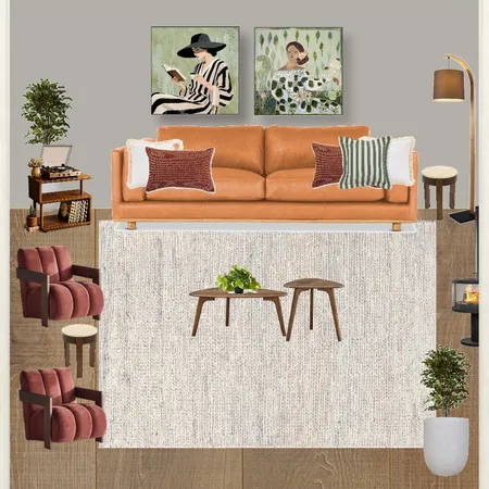 Karalee Residence Fabric Modular Sofa Interior Design Mood Board by Grace Your Space