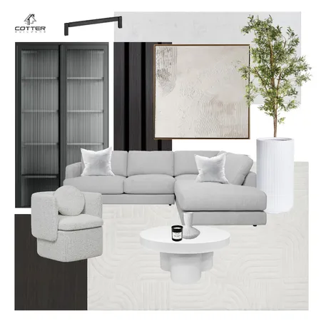 Opalia - Living Room Interior Design Mood Board by Cotter Builders on Style Sourcebook