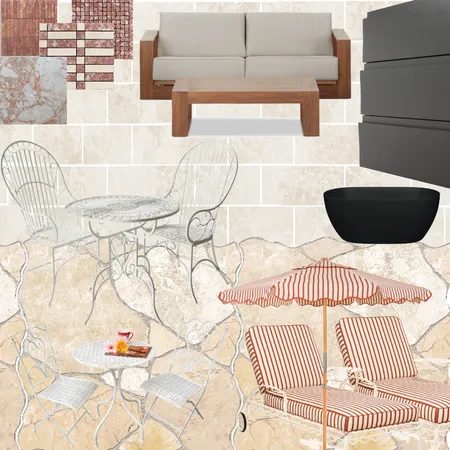 Med Villa outdoor 3 Interior Design Mood Board by RubyAdams on Style Sourcebook
