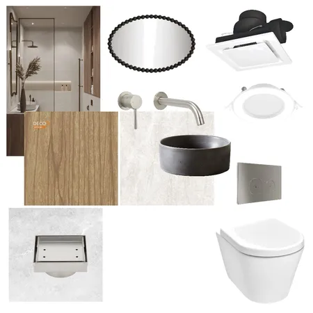 PARR - Powder Room Interior Design Mood Board by OuterSpace Living on Style Sourcebook