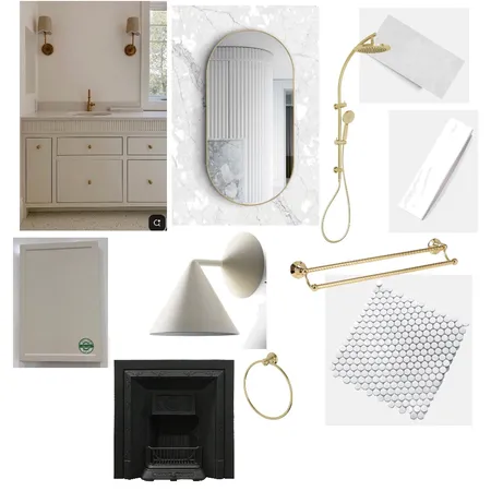 Bathroom Interior Design Mood Board by Vrtonkin