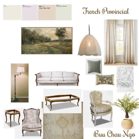 Sample Board Interior Design Mood Board by Ngo