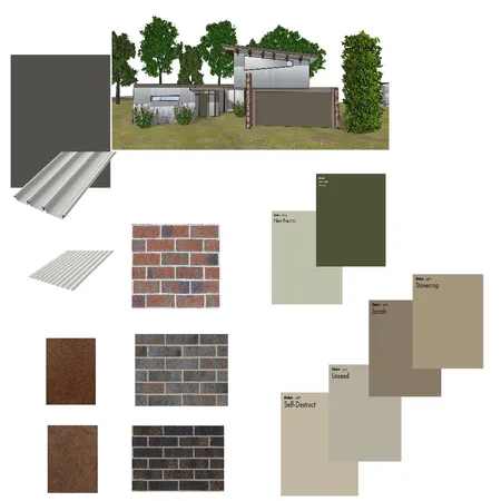 Ash Court Exterior Interior Design Mood Board by Home By Jacinta