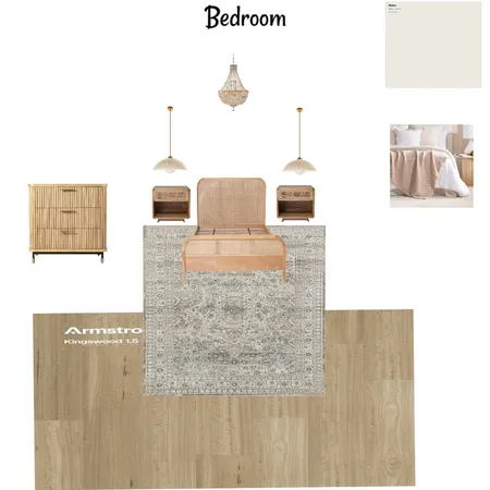 Bed room Interior Design Mood Board by judienna