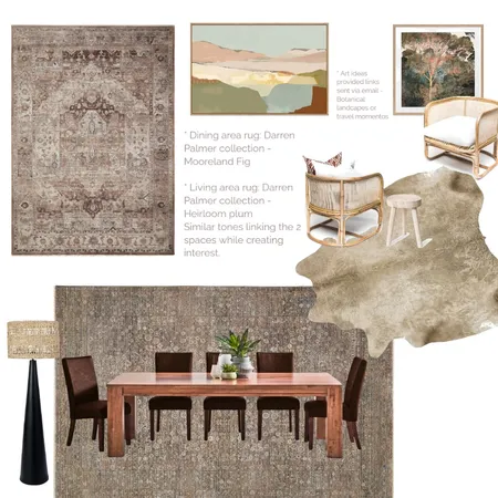 S&L Whitaker Interior Design Mood Board by Lady Darwin Design