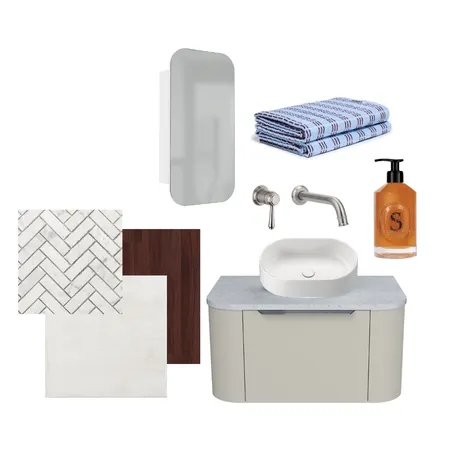 Bathroom Interior Design Mood Board by TCollica