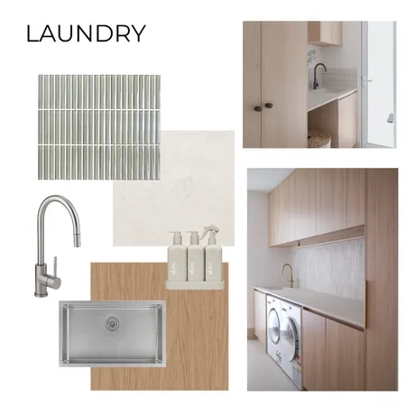 SHIRE COURT - LAUNDRY Interior Design Mood Board by annie@bkldesignbuild.com.au