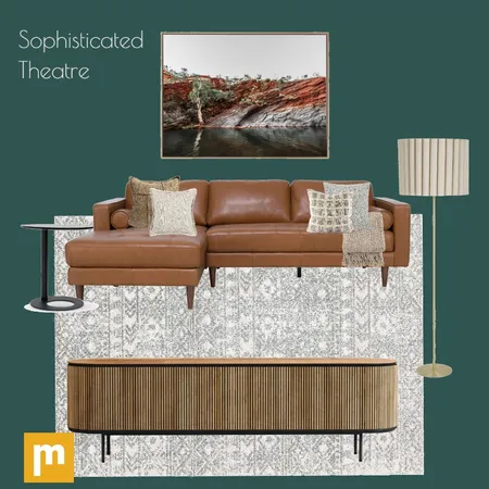 Sophisticated Theatre Interior Design Mood Board by Morrissey Blinds & Interiors - Home Styling