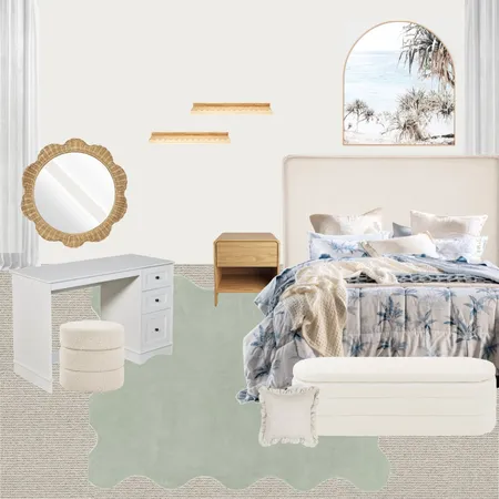 Haus Cove - Grace's Bedroom Interior Design Mood Board by Haus Studio Interiors