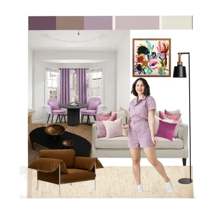 Olive's Living Room Final Interior Design Mood Board by House of Soul