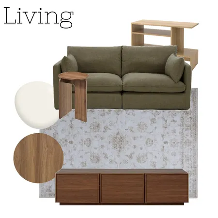 Collins Creek - Living 1 Interior Design Mood Board by alice@nichedesign.com.au