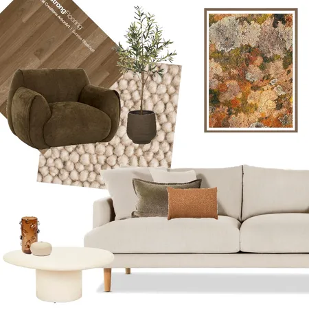 Modern Australian Living Room Interior Design Mood Board by LyptusArt