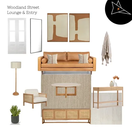 Woodland Lounge / Entry V3 Interior Design Mood Board by Fox + Ko