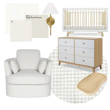 A&F baby natural Baby Boy Nursery Interior Design Mood Board by Cm decora